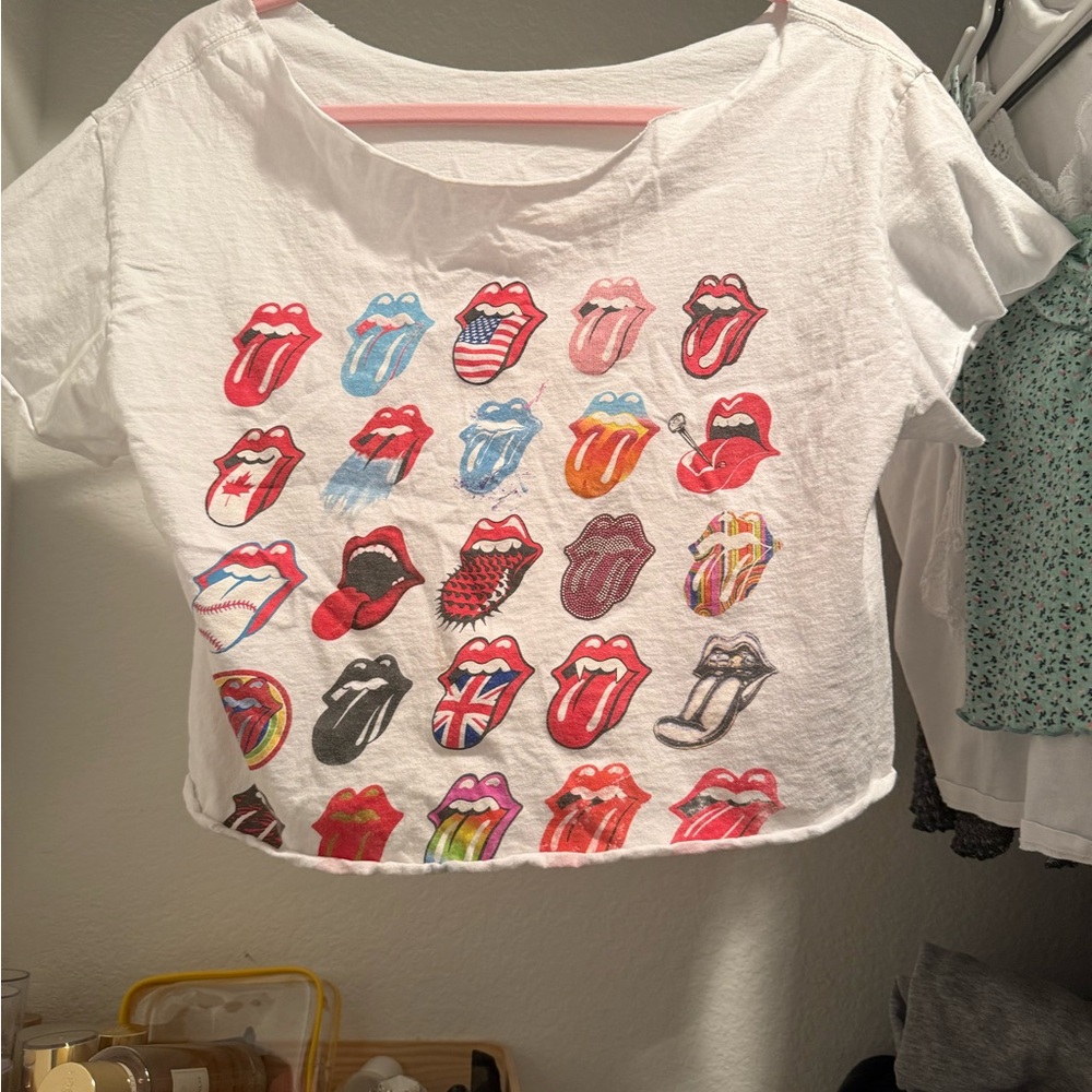 Graphic Kids T-Shirt - White with Multicolor Design